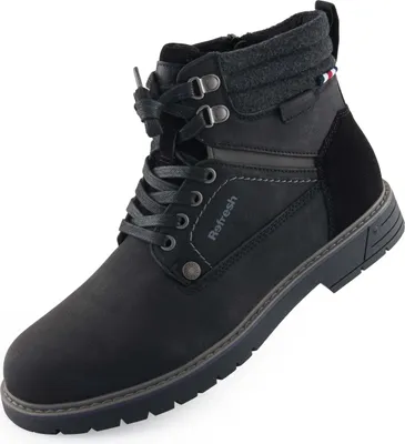 Produktbild von Herrenschuhe Refresh Black Stiefeletten Herren Schwarz
