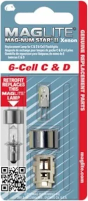 Productafbeelding van Maglite reservelamp, geschikt voor 6 D- en C-batterijen, xenon