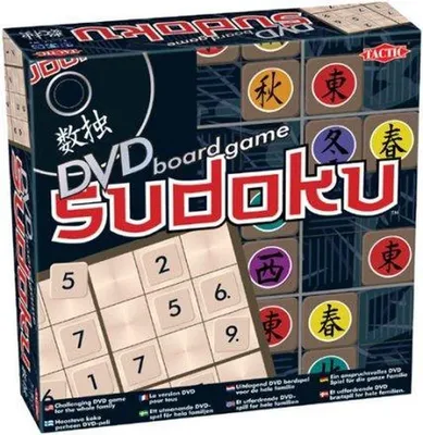 Produktbild von Taktik-Sudoku-Brettspiel auf DVD