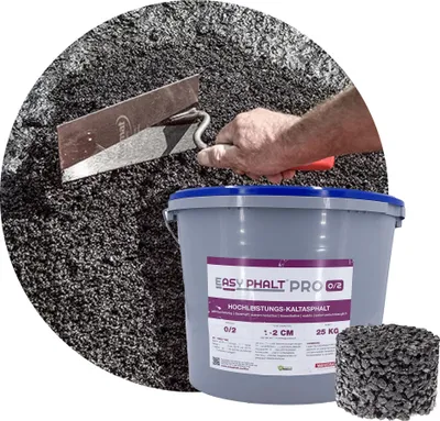 Produktbild von EASYPHALT-EASYPHALT PRO Kaltasphalt 25 kg-0-2mm