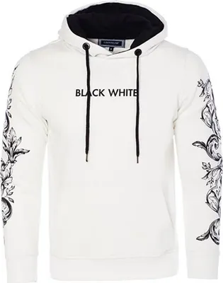 Produktbild von Brandneu Kapuzen-Sweatshirt CARISMA Weiß Black-White Serie XL