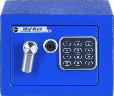 Zdjęcie produktu dla Yale YSV/170/DB2/B Safe Frei stehend sicher 3,8 l Stahl Blau (YSV/170/DB2/B)