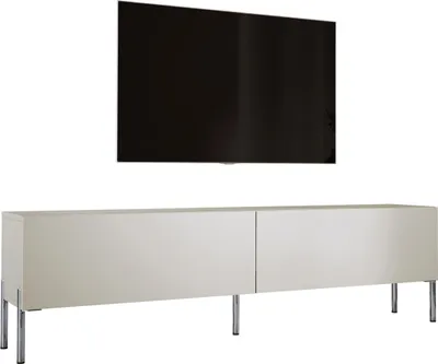 Produktbild von TV-SCHRANK : Kaschmir mit Beinen in Chrom, 170 x 52 x 32 cm