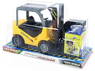 Produktbild von Rappa 173859 Gabelstapler mit Kartonage und Schwungrad - 30 cm