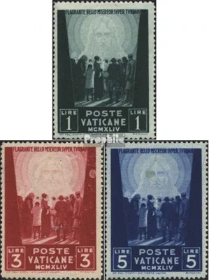 Produktbild von Briefmarken Vatikanstadt 1945 Mi 113-115 (kompl.Ausg.) postfrisch Opfer des Krieges