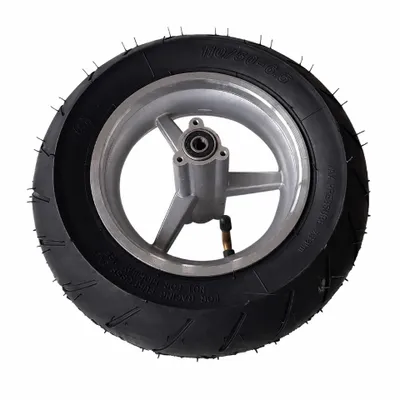 Produktbild von Hinterrad 110/50-6.5 Scooter Komplettrad Alufelge Silber 6,5 Zoll