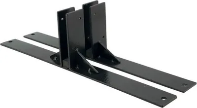 Obrázok produktu pre Multiboard Stahlfüße, Schwarz, 2er Set