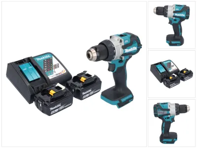 Productafbeelding van Makita DDF 489 RG accuboormachine 18 V 73 Nm borstelloos + 2x accu 6.0 Ah + lader