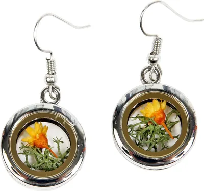 Produktbild von DeMarie Ohrhänger Edelstahl Blume