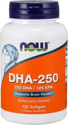 Productafbeelding van NOW Foods Dietary supplements Dha-250, BI5036