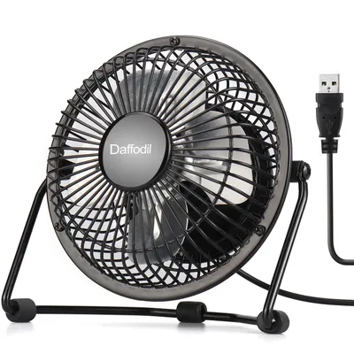 Produktbild von USB Schreibtischventilator Ganz aus Metall Perfekt für heiße Tage am Schreibtisch - DDL UFN100