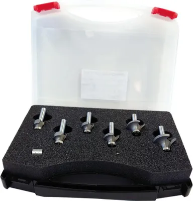 Produktbild von Guhdo HW-Abrundfräsersatz S8 Schaft 8 mm 7500.000.006