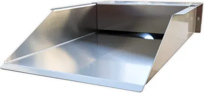 Obrázek produktu pro Köhko potůček s přívodem vody délka 40 cm z nerezové oceli, rozšiřitelný, vodní tok, zdroj, zahradní jezírko 24202-40Q