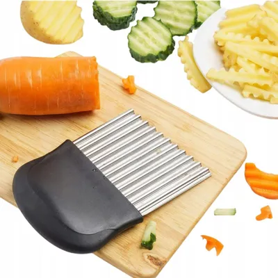 Zdjęcie produktu dla Krajarka karbowana do warzyw TSG-22 NÓŻ DO FRYTEK karbowany CHIPSÓW
