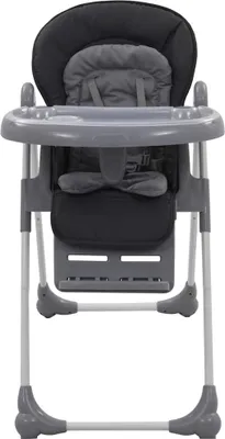 Produktbild von vidaXL Baby-Hochstuhl Grau