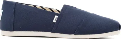 Produktbild von Toms Alpargata Herren Recycelte Baumwolle Segeltuch Schlupf Auf Turnschuhe Mar e – 10 Großbritannien - 44 EU - 11 US / Marine