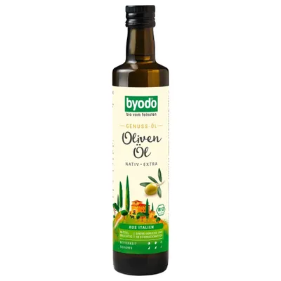Produktbild von Byodo Bio Olivenöl nativ extra frucht 0,5 l