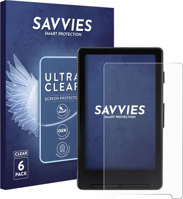 Produktbild von 6x Für Xteink X4 Schutzfolie Savvies Displayschutz Display Schutz Folie Klar Transparent