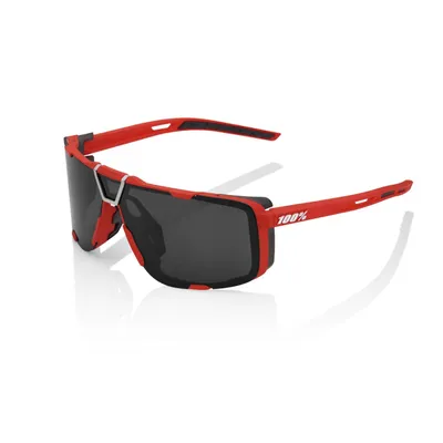 Produktbild von 100% Eastcraft Soft Tact Red/Black Mirror Fahrradbrille