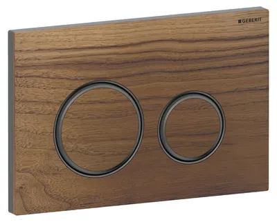 Produktbild von Geberit 115.651.JX.1, Spülplatte, Schwarz, Chrom, Geberit, 246 mm, 14 mm, 164 mm