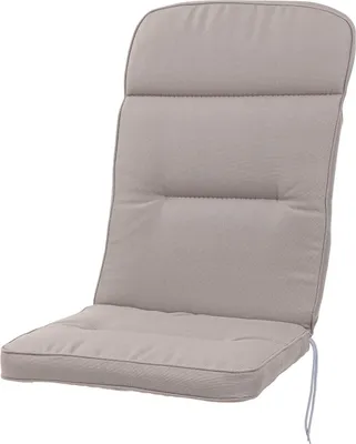 Produktbild von Auflage Hochlehner Alicante 2314 hellgrau 120x50x8 cm wasserabweisend lichtecht Olefin KETTtex