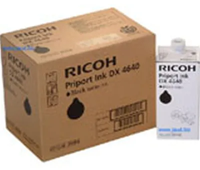 Produktbild von Ricoh DX4640 Ink Black cartridge, Schwarz