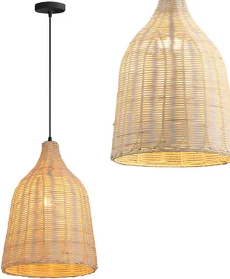 Image de Lampe Suspendue Toolight APP1646-1CP Boho Beige