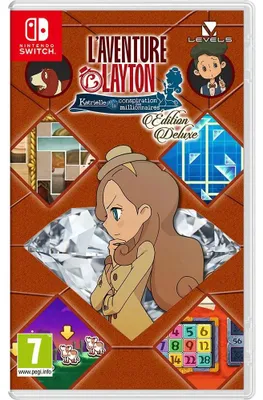Obrázok produktu pre LEVEL-5 LAYTON'S MYSTERY JOURNEY: Katrielle and the Millionaires' Conspiracy, Nintendo Switch, E10 + (starší 10 rokov), Fyzické médiá