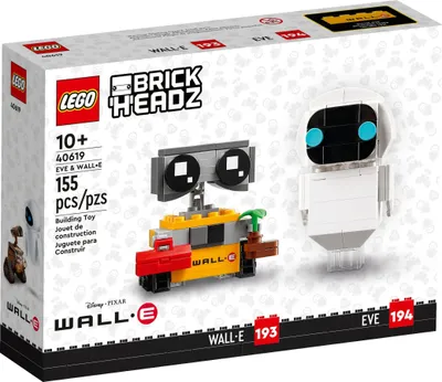 Immagine prodotto di LEGO® BrickHeadz EVE e WALL-E - 40619 NUOVO! Parti 155x