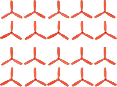 Produktbild von 10 Pairs 6045 3-Blades Propeller CW/CCW Props für RC Quadcopter(Orange)