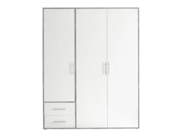 Produktbild von Pol Power Valencia Kleiderschrank Laminat 3 Türen 155x195x60 cm