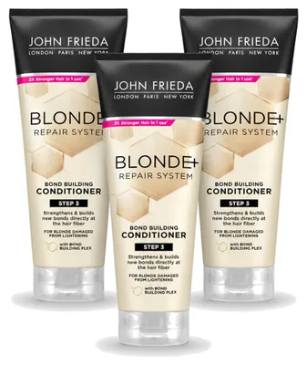 Obrázek produktu pro 3x kondicionér John Frieda Blonde+ Repair, posilující strukturu vlasů, objem 250 ml - výhodná sada - 3 kusy