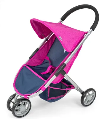 Produktbild von Milly Mally Susie Prestige Navy Baby Golf Kinderwagen für Puppen