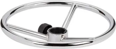 Produktbild von Fußstütze PODN-06 – verchromter Stahl-Fußring Ø385/450 mm, höhenverstellbar, 3 Arme