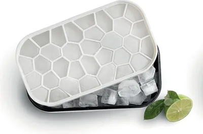 Obrázok produktu pre Dóza na kocky ľadu - biela - 12 x 22 x 17 cm - Lékué