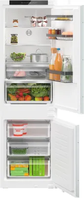 Produktbild von Bosch Serie 4 KIN862SE0, 260 l, SN-ST, 4 kg/24h, E, Fresh Zone Fach, Weiß