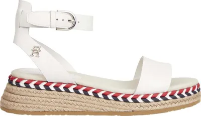 Produktbild von Tommy Hilfiger Damen Klassische Sandalen FW0FW07080 YBL Farbe: Weiß Größe: 36