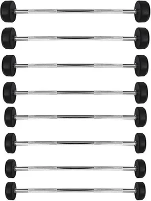 Produktbild von HMS Fitness GSG20, Standardgewichtsstange, Solider Beschwerungsstab, 20 kg, Stahl, Schwarz, Stahl, 2,8 cm