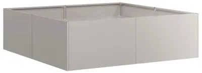 Imagen del producto de Jardinera oxidada acero corten 100x100x30 cm