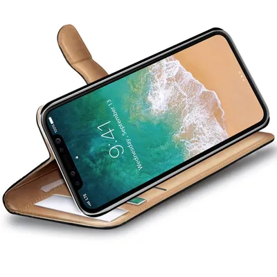 Obrázek produktu pro Celly WALLY900, Folio, Apple, iPhone X, Černá