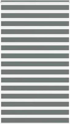 Produktbild von Doppelrollo Dunkelgrau 125x230 cm Stoffbreite 120,9 cm Polyester