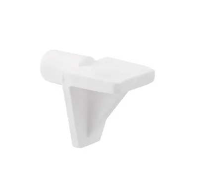 Obrázek produktu pro Walteco Podpěrka polic, průměr 5mm, plast, bílá, 20 ks
