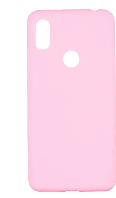 Produktbild von Für HUAWEI Y6 2019 Schöne Candy Color Matte TPU Anti-Scratch rutschfeste Schutzhülle Zurück Case dark pink