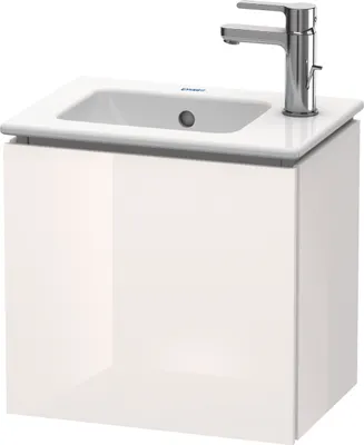 Image de Duravit L-Cube Meuble sous-lavabo suspendu, 1 portes, charnière à droite, 420x400x294mm, LC6272R2222