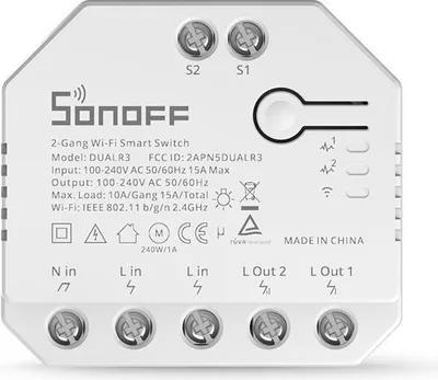 Obrázek produktu pro Chytrý vypínač WiFi Sonoff Dual R3