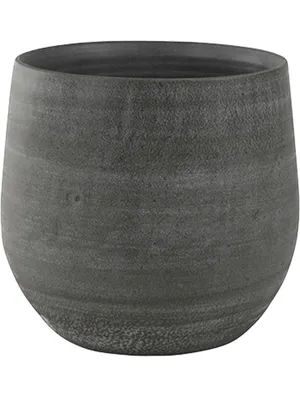 Produktbild von Ter Steege Pflanzentopf - Keramik - grau - 36 x 32 cm