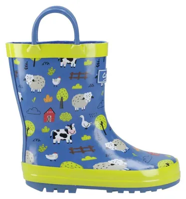 Produktbild von Cotswold - "Puddle" Nutztiere Gummistiefel für Kinder FS12511 (27 EU) (Bunt)