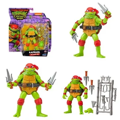 Produktbild von Teenage Mutant Ninja Turtles Raphael Basic Figur, 4 Jahr(e), Ninja Turtles, Mehrfarbig, Kunststoff