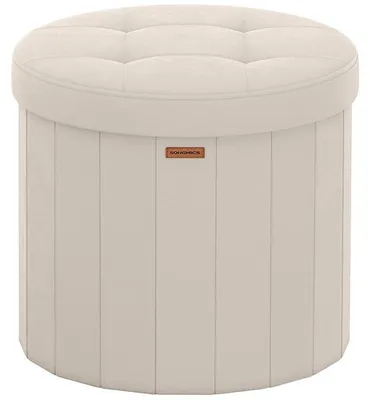 Produktbild von Hocker mit Deckel LFS608L01, 46 x 45 cm, 65 l, beige