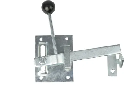 Obrázok produktu pre Pozinkovaná západka záhradnej brány - 100 x 80 mm